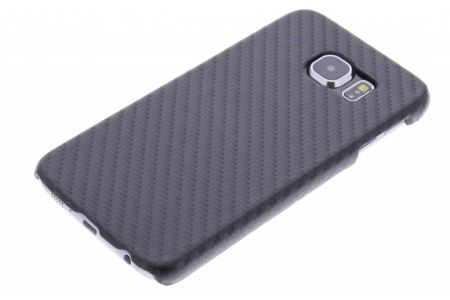 Carbon Look Hardcase-Hülle Schwarz für Samsung Galaxy S6