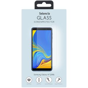 Selencia Displayschutz aus gehärtetem Glas Samsung Galaxy A7 (2018)