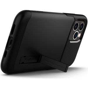 Spigen Slim Armor™ Case für das iPhone 12 (Pro) - Schwarz