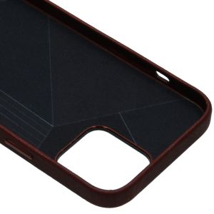 Decoded Leather Backcover iPhone 12 Pro Max - Chocolate Brown