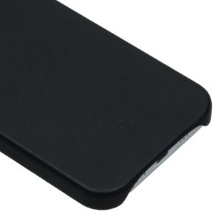 Decoded Leather Backcover Schwarz für das iPhone 12 (Pro)