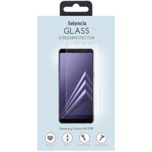 Selencia Displayschutz aus gehärtetem Glas Samsung Galaxy A8 (2018)
