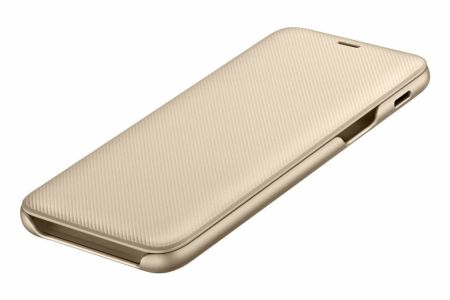 Samsung Goldfarbenes Original Wallet Klapphülle Galaxy A6 (2018)