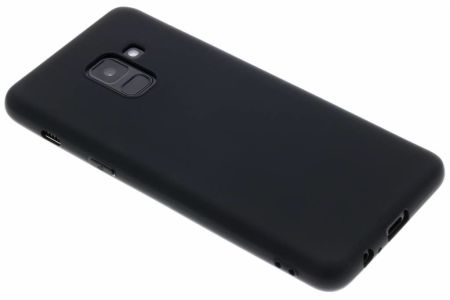 Color TPU Hülle Schwarz für das Samsung Galaxy A8 (2018)