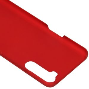 Unifarbene Hardcase-Hülle OnePlus Nord  - Rot