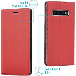 iMoshion Slim Folio Klapphülle Samsung Galaxy S10 - Rot