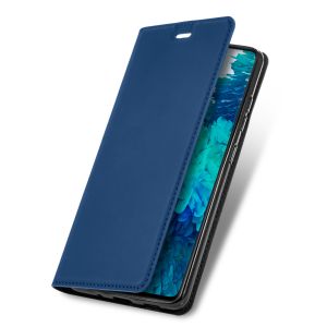 iMoshion Slim Folio Klapphülle Samsung Galaxy S20 FE - Dunkelblau