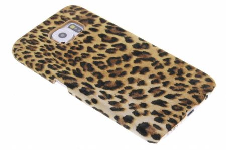 Leoparden Flock Hardcase-Hülle für Samsung Galaxy S6
