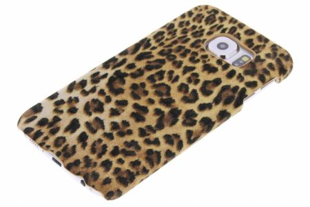 Leoparden Flock Hardcase-Hülle für Samsung Galaxy S6