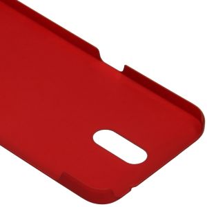 Unifarbene Hardcase-Hülle Nokia 2.3 - Rot