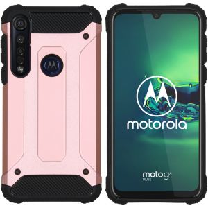 iMoshion Rugged Xtreme Case Roségold für das Motorola Moto G8 Plus