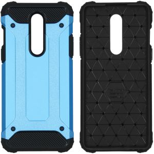 iMoshion Rugged Xtreme Case Hellblau OnePlus 8