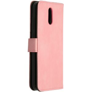 iMoshion Luxuriöse Klapphülle Rosa Nokia 2.3