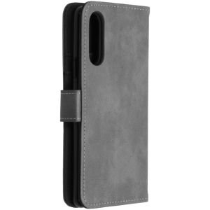 iMoshion Luxuriöse Klapphülle Grau Sony Xperia 10 II