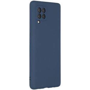 iMoshion Color TPU Hülle für das Samsung Galaxy A42 - Dunkelblau