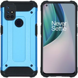 iMoshion Rugged Xtreme Case OnePlus Nord N10 5G - Hellblau