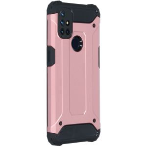 iMoshion Rugged Xtreme Case OnePlus Nord N10 5G - Roségold