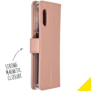 Accezz Wallet TPU Klapphülle Roségold Samsung Galaxy Xcover Pro