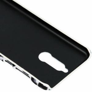 Leopard Design Hardcase-Hülle Weiß für Huawei Mate 10 Lite