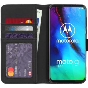 iMoshion Luxuriöse Klapphülle Motorola Moto G Pro - Dunkelblau