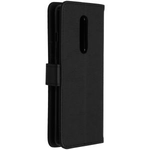 iMoshion Luxuriöse Klapphülle Schwarz OnePlus 8