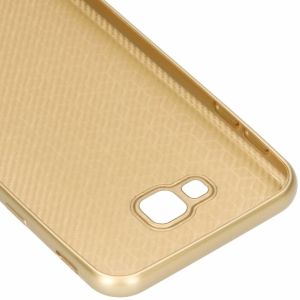 Carbon-Hülle Gold für das Samsung Galaxy J4 Plus