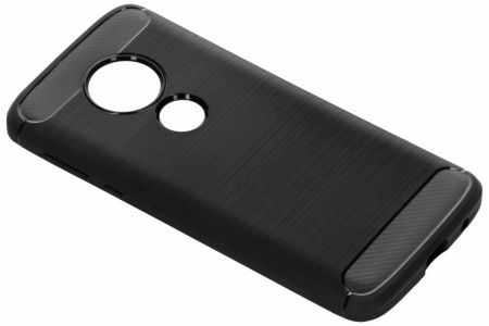 Brushed TPU Case Schwarz für das Motorola Moto E5 / G6 Play