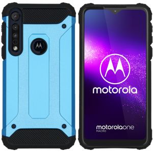 iMoshion Rugged Xtreme Case Hellblau für das Motorola One Macro