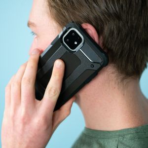 iMoshion Rugged Xtreme Case Schwarz für das Motorola One Macro