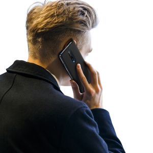 Dux Ducis Slim TPU Klapphülle Schwarz für das OnePlus 8