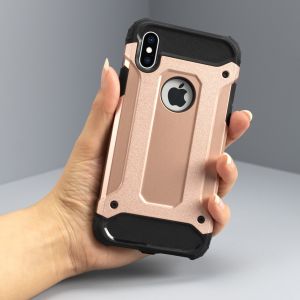 Rugged Xtreme Case Roségold für Motorola Moto G7 / G7 Plus