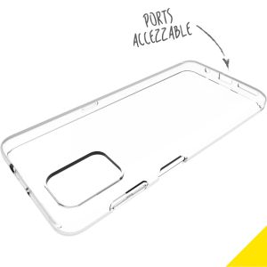 Accezz TPU Clear Cover Transparent für das Motorola Moto G9 Plus