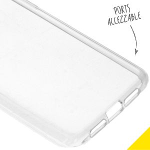 Accezz TPU Clear Cover Transparent für OnePlus 7