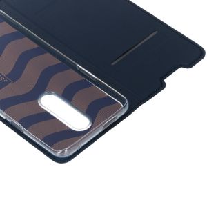 Dux Ducis Slim TPU Klapphülle Dunkelblau für das OnePlus 7 Pro