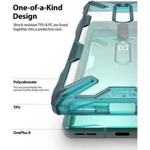 Ringke Fusion X Case Grün für das OnePlus 8