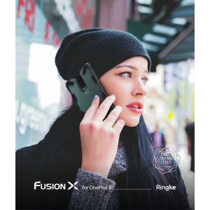 Ringke Fusion X Case Schwarz für das OnePlus 8