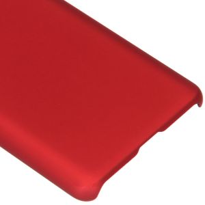 Unifarbene Hardcase-Hülle Rot für das Motorola One Vision