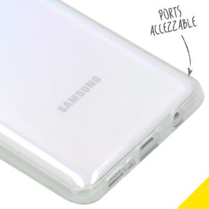 Accezz TPU Clear Cover Transparent für das Samsung Galaxy A21s