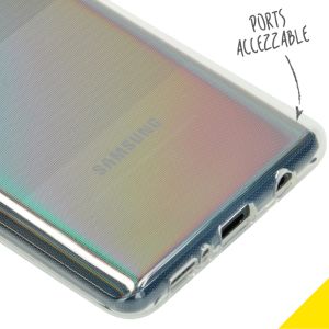 Accezz TPU Clear Cover Transparent für das Samsung Galaxy A42