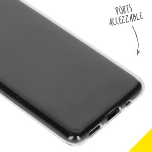 Accezz TPU Clear Cover Transparent für das Samsung Galaxy S20