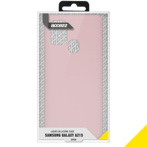 Accezz Liquid Silikoncase für das Samsung Galaxy A21s - Rosa
