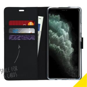 Accezz Wallet TPU Klapphülle für das Samsung Galaxy A42 - Schwarz