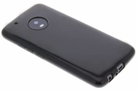 Schwarzes Gel Case für Motorola Moto G5 Plus
