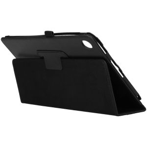 Unifarbene Tablet-Klapphülle Lenovo Tab M10 Plus - Schwarz