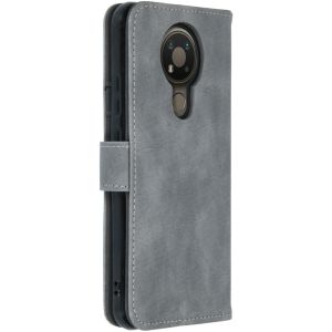 iMoshion Luxuriöse Klapphülle Nokia 3.4 - Grau