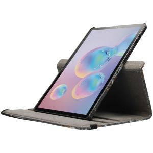 360° drehbare Design Tablet-Klapphülle Galaxy Tab S6