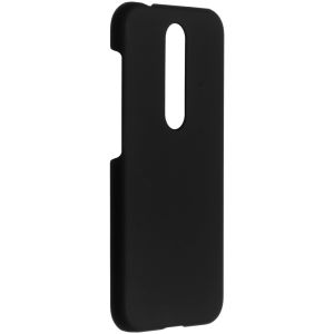 Unifarbene Hardcase-Hülle Schwarz für das Nokia 4.2