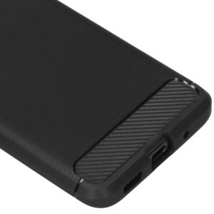Brushed TPU Case Schwarz für das Samsung Galaxy S20