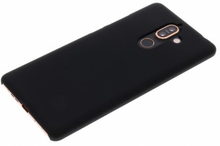 Schwarze Unifarbene Hardcase-Hülle für Nokia 7 Plus