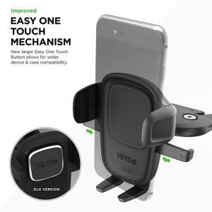iOttie Easy One Touch 5 CD Slot Mount – Handyhalterung für das Auto – CD-Player – schwarz